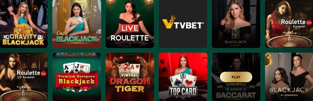 Richard Casino Live Dealer Games